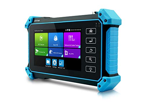 EVERSECU 7 Inch Touch Screen 5 in 1 CCTV Tester Support Upt to 4K IP Camera & 720P/1080P/3.0mp/4.0mp/5.0 Megapixel AHD, TVI, CVI & CVBS Analog Camera, with Keyboard/IP Discovery/WiFi/APP - Image 3
