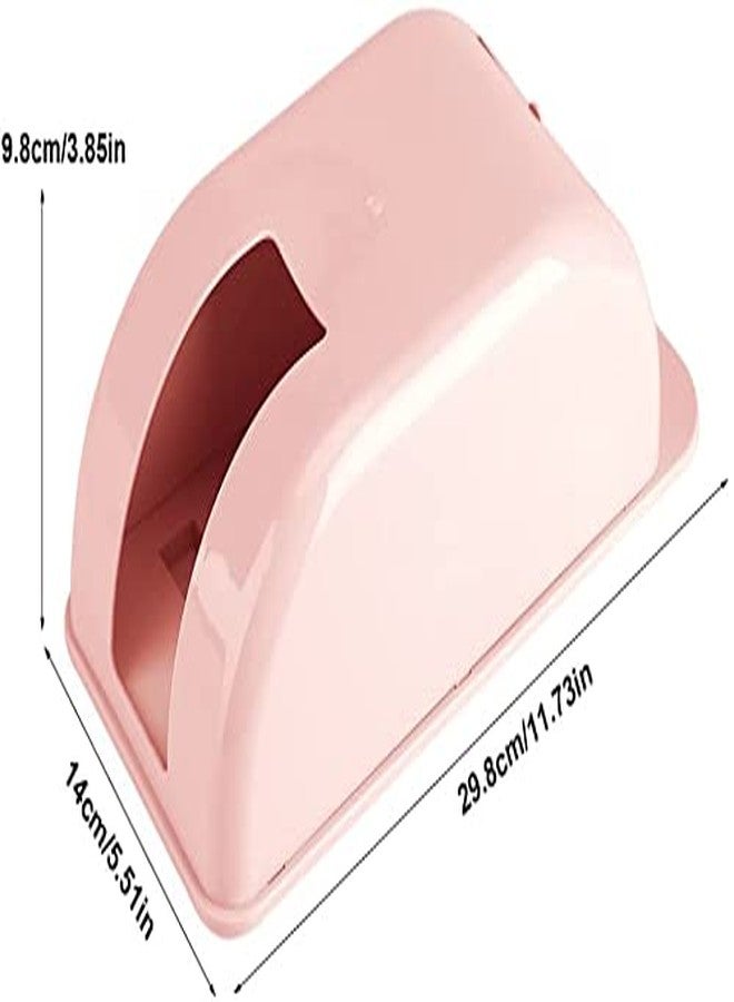 Surfexa Plastic Bag Holder 2022 Wall-Mounted Plastic Bag Storage Box Garbage Bag Organizer Dispenser 29.8 X 14 X 9.8 CM, Multi-Colour - Image 5