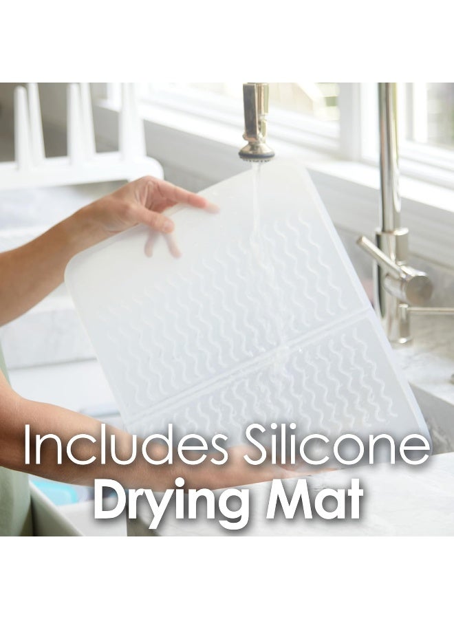 PopYum Seattle Gray Space Saving Drying Rack - Image 4