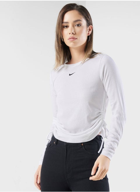 Essential Rib Cropped Tank