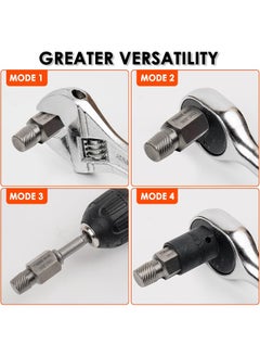 Generic THINKWORK Upgraded Screw Extractor Set, 25-Piece 3/8" Inch Drive Easy Out Bolt Extractor Set, Multi-Spline, for Removing Broken Studs, Bolts, Screws  - Image 2
