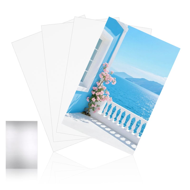 4pcs Sublimation Blank Aluminum Metal Sheets Thermal Blank Advertising Signs - Image 1