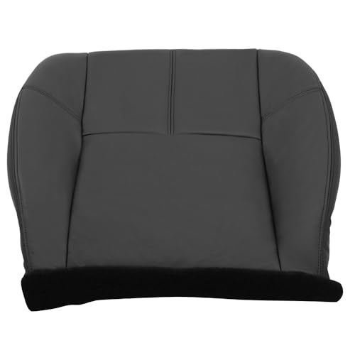 Lizixny Car Seat Protector, Black Driver Bottom Auto Seat Cover, PU Leather Car Seat Cushion Mat Fit for 2007-2014 GMC Chevy Silverado,Suburban,Sierra,Tahoe,Yukon 1500 2500 3500HD - Image 3