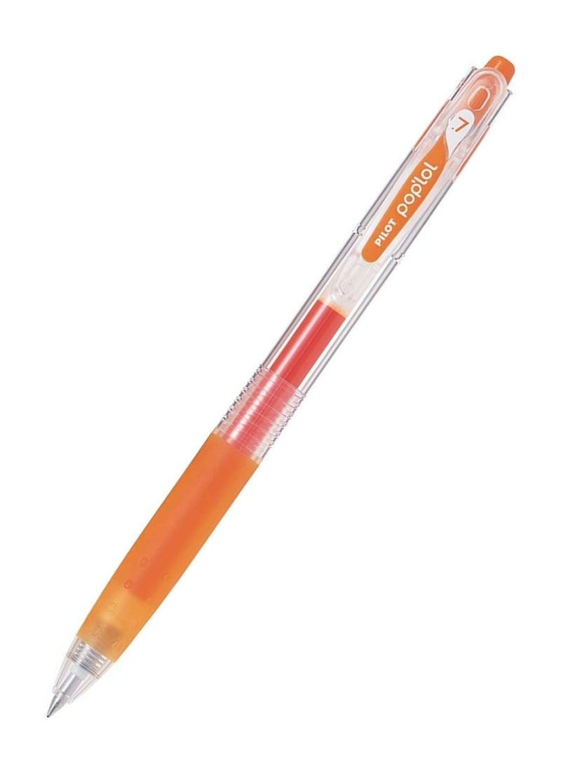 PILOT 12-Piece Gel Ink Roller Pen Orange Ink - Image 2