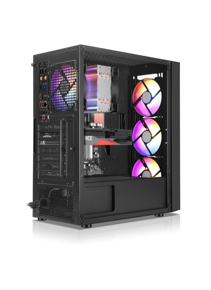 Intel - bestbuy! BUDGET GAMING/WORKSTATION DESKTOP COMPUTERS: CORE I7 processor | 16GB RAM | GTX 1050TI 4GB GRAPHICS | 512GB NVME +2TB HDD | WIFI AND BLUETOOTH READY | WINDOWS 11 + OFFICE - Image 1