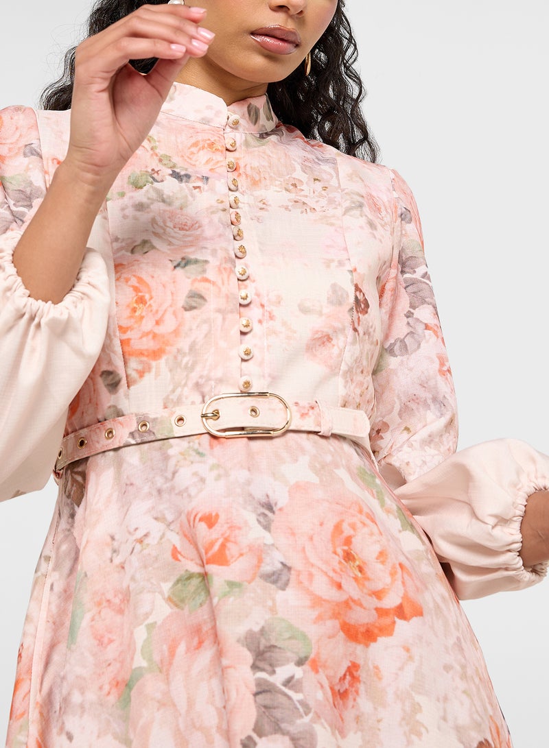 ايلا فستان - بنقشة الزهور - Image 3