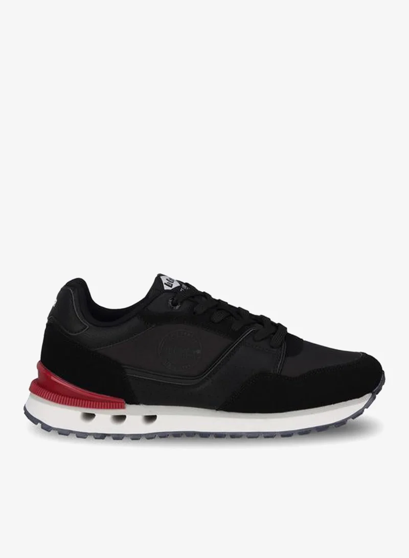 Lee Cooper BLACK Men Colourblock Lace-Up Ankle Sneakers for Men | Best Price UAE