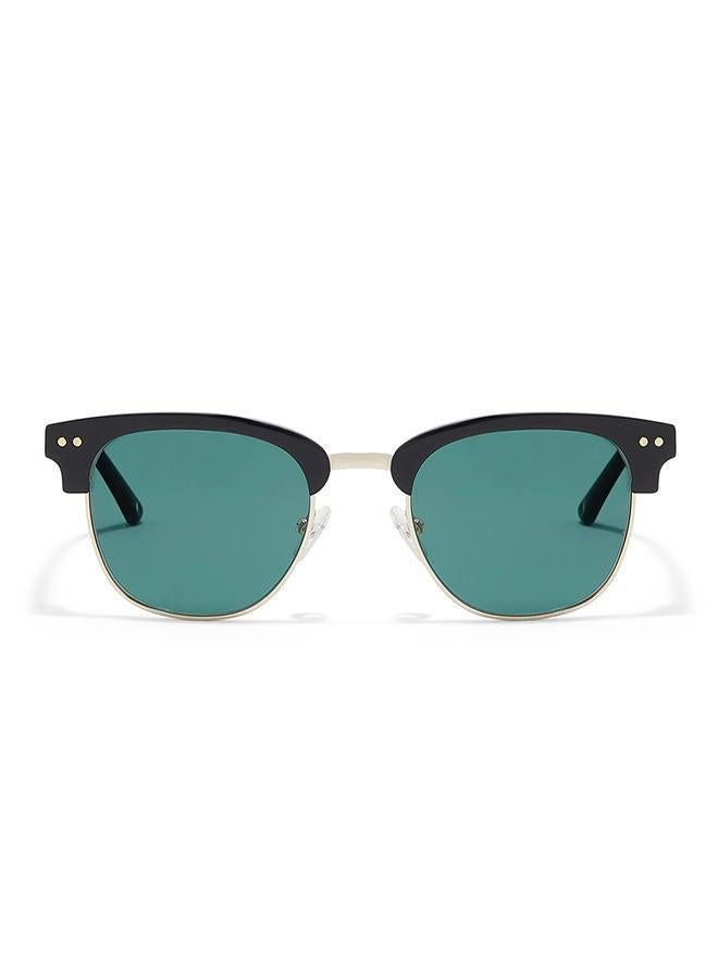 30Sundays LUMI,Men Sunglasses, Square Sunglasses, UV Protection: UV400 (Black,Green) - Image 2