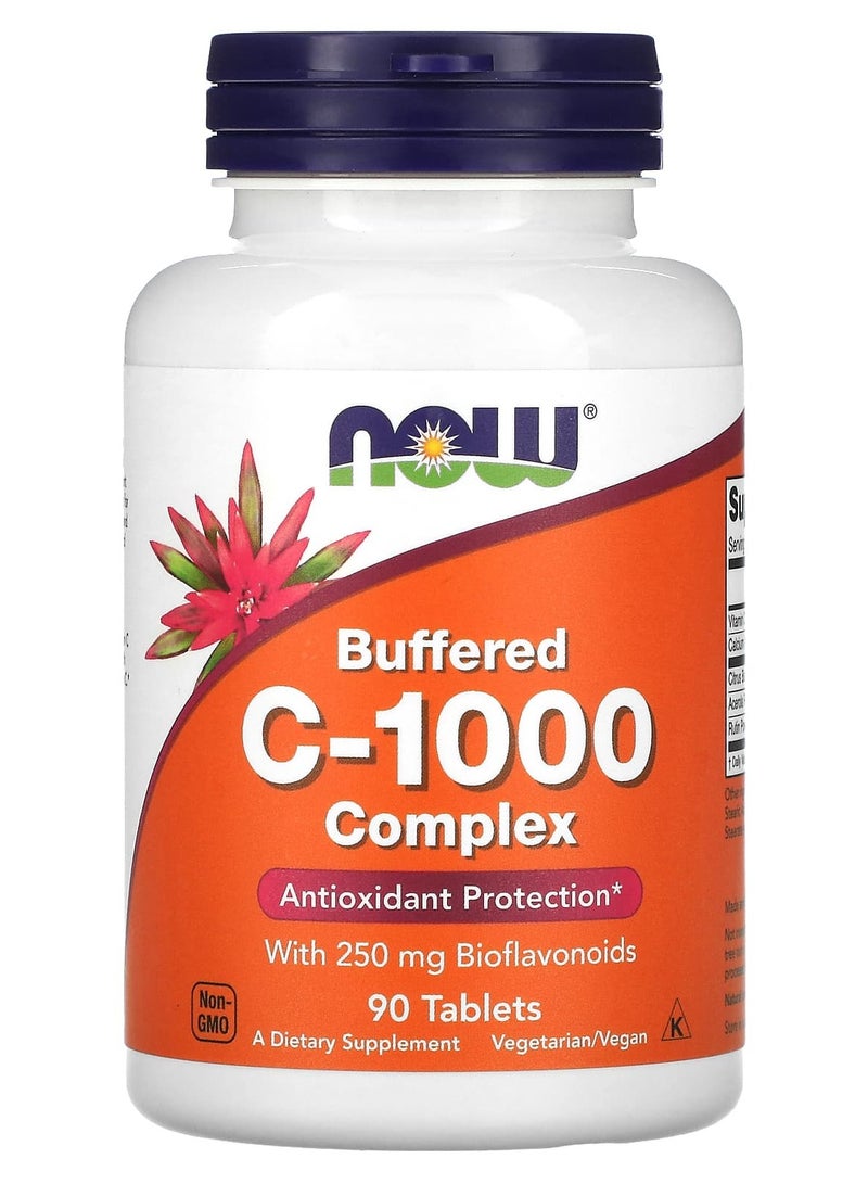 now Foods Buffered C-1000 Complex 90 Tablets