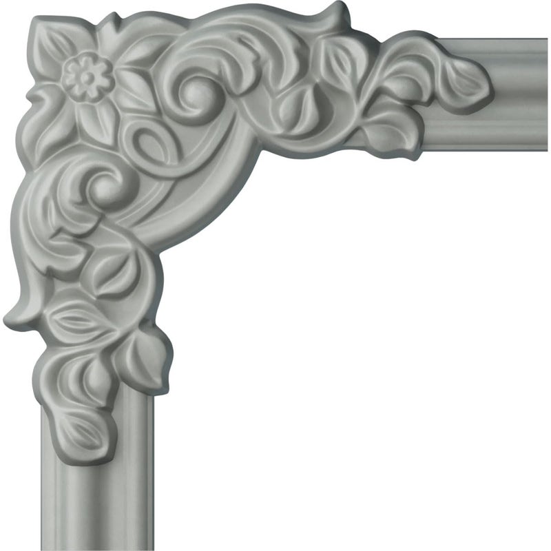 Ekena Millwork PML08X08SE Seville Corner matches moulding PML01X00SE Panel Moulding 8W x 8H x 1 18P Primed