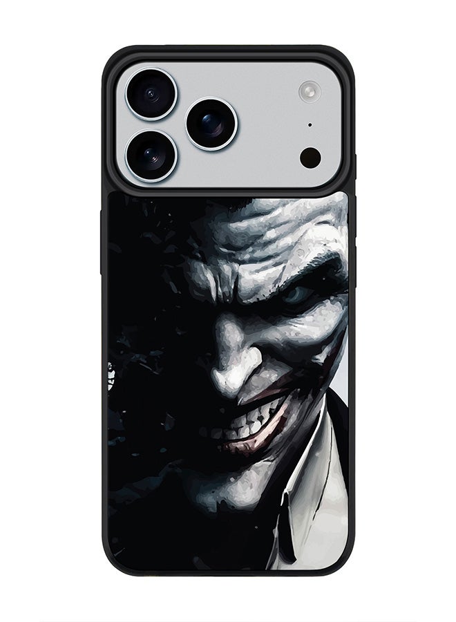Stylizedd iPhone 17 Pro Max Case, [Compatible with MagSafe] Slim Magnetic cover Phone Case iPhone 17 Pro Max -Arkham Joker - Image 1
