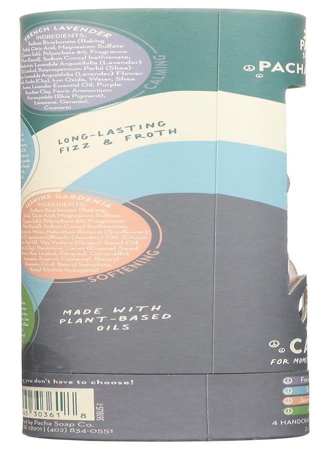 Pacha Soap Co باكا صابون باكا بييس فروث بومب مجموعة متنوعة، 8 أونصات - Image 4