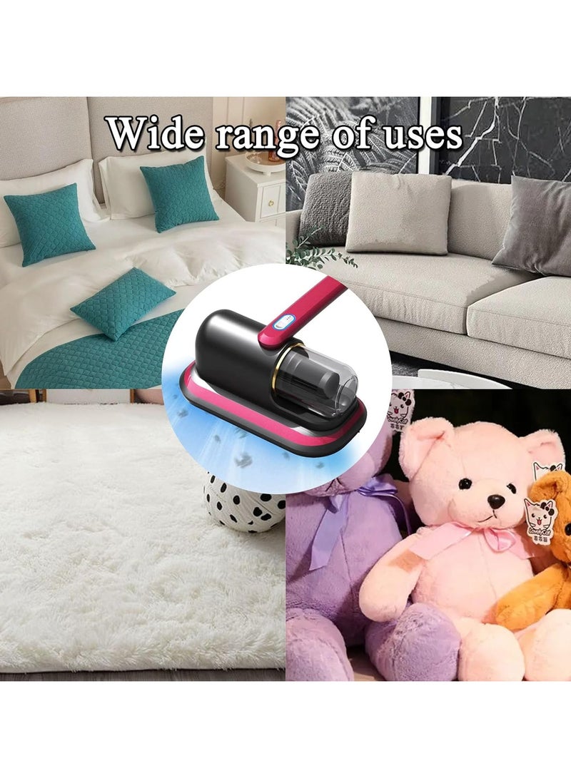 Bed Vacuum Cleaner Upgraded Cordless UV Vacuum Cleaner, Handheld deep Mattress Vacuum Cleaner, Effectively Cleans Bedding, Sofas, Carpets and Other Fabric Surfaces - Image 3
