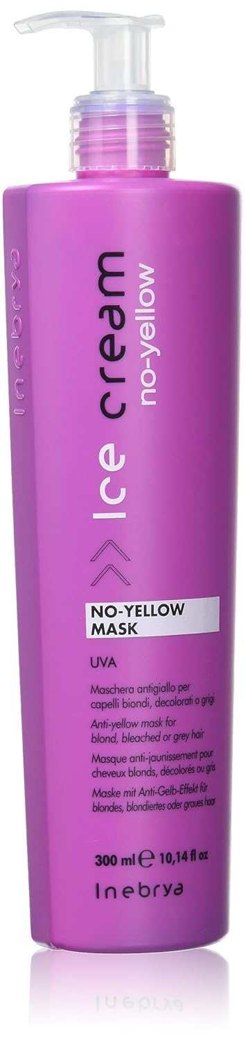 Inebrya Ice Cream NoYellow Mask for Lightened and Grey Blonde Hair