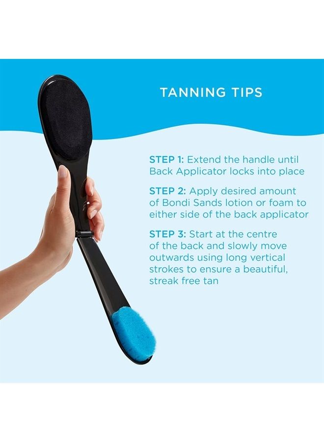 BONDI SANDS Self-Tanning Back Applicator | Easy-to-Use Device Promotes Healthy, Glowing, Streak-Free Tan | Includes 1 Applicator and Spare Pads - Image 4
