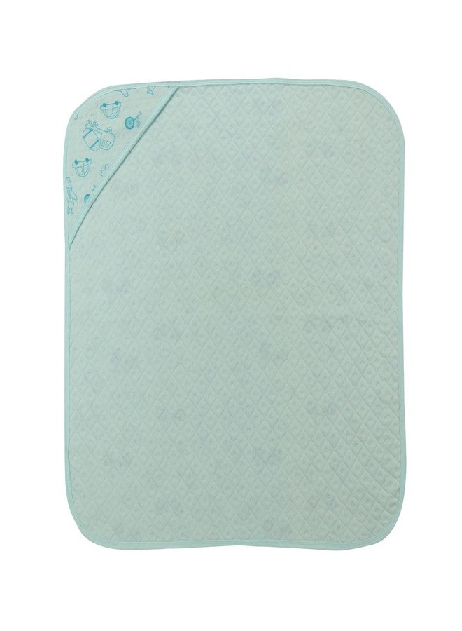 Dikary Hooded Baby Towel - Premium Soft Baby Bath Towel for Bathtub for Newborn, Infant - Ultra Absorbent, Natural Baby Stuff Towel for Boy and Girl (Blue) - Image 3