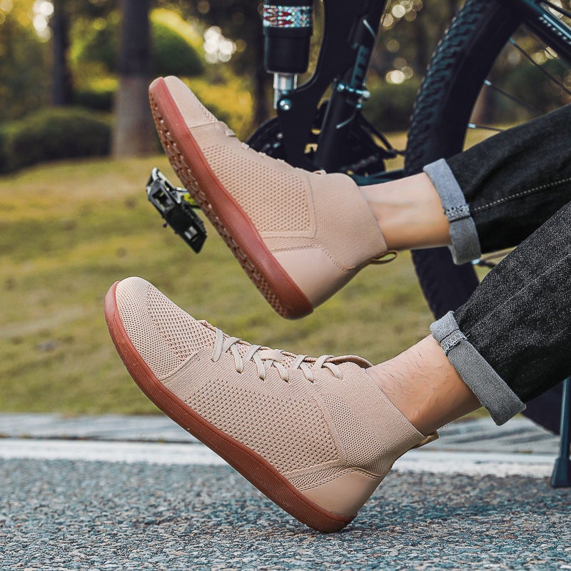 Manufacturers cross-border new high-top wide palm shoes breathable non-slip wide head barefoot casual shoes indoor fitness shoes yoga shoes - Image 3
