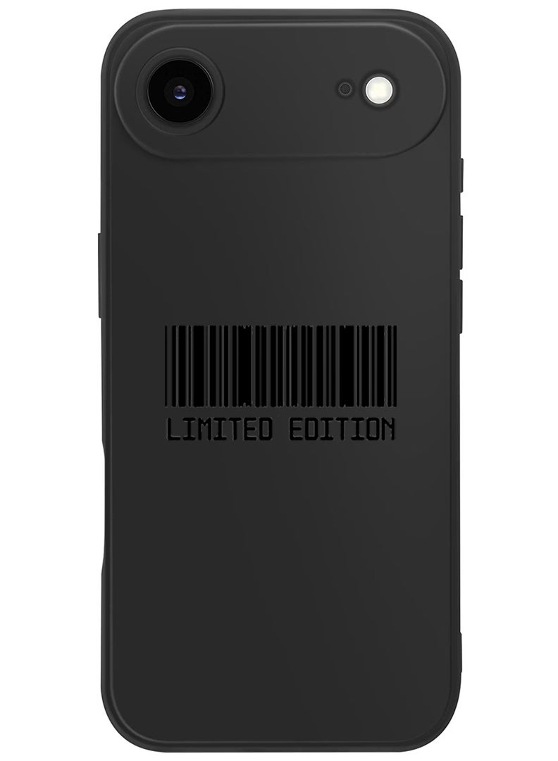 Theodor Protective Slim Fit Case Liquid Silicone Cover with Full Body Protection Anti-Scratch Shockproof Case For Apple iPhone 17 Air (Black) Limited Edition - Image 1