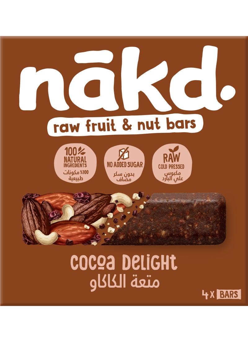 Nakd ألواح الفاكهة والمكسرات بنكهة الكاكاو - Image 1