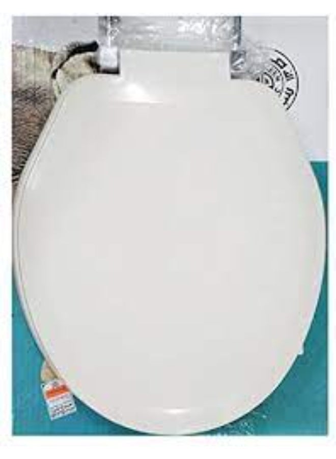 غطا قاعدة حمام  ابيض يعمل بكفاءة من 30 سنة (متوافق مع معظم القواعد 28*23 سم - اكو وديون موديل ديوارفت مثبتات معدن)