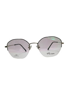 Semi-Rimless Hexagon Eyeglass Frame 1269-C3