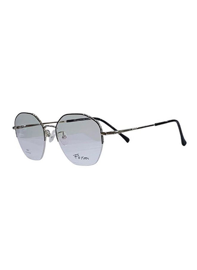 Fox Ford - Semi-Rimless Hexagon Eyeglass Frame 1269-C3 - Image 1