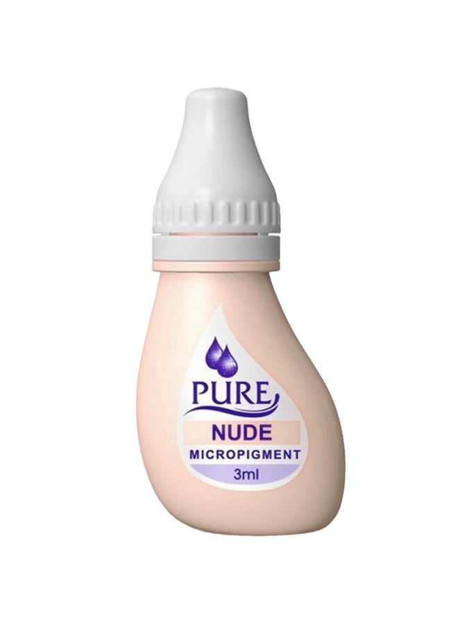 PURE صبغة سبيمو بدون خلط لصبغة الشفاه لتظليل الشفاه نود 3 مل × 6 زجاجات - Image 2