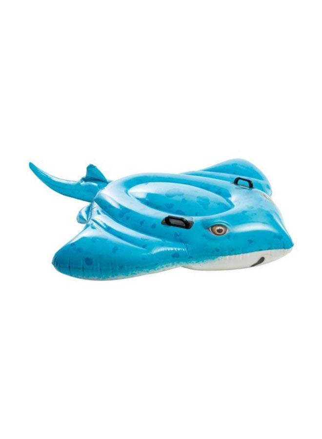 INTEX Large Size INTEX Children's and Adults' Water Mount Inflatable Toy Ray Fish Floating Row 185cm x 145cm - Image 4