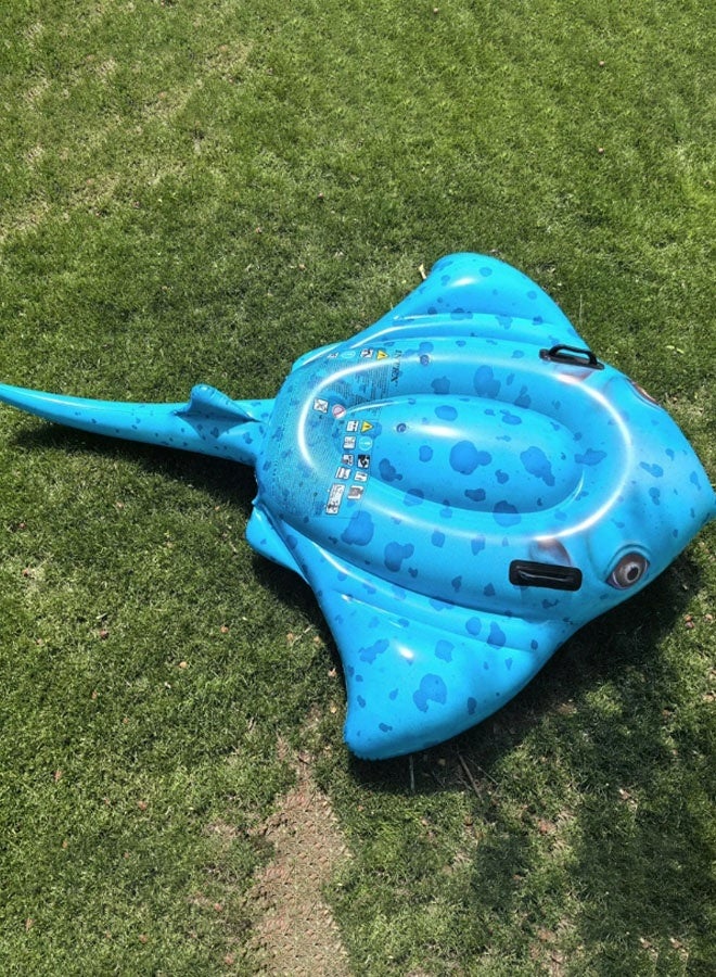 INTEX Large Size INTEX Children's and Adults' Water Mount Inflatable Toy Ray Fish Floating Row 185cm x 145cm - Image 5