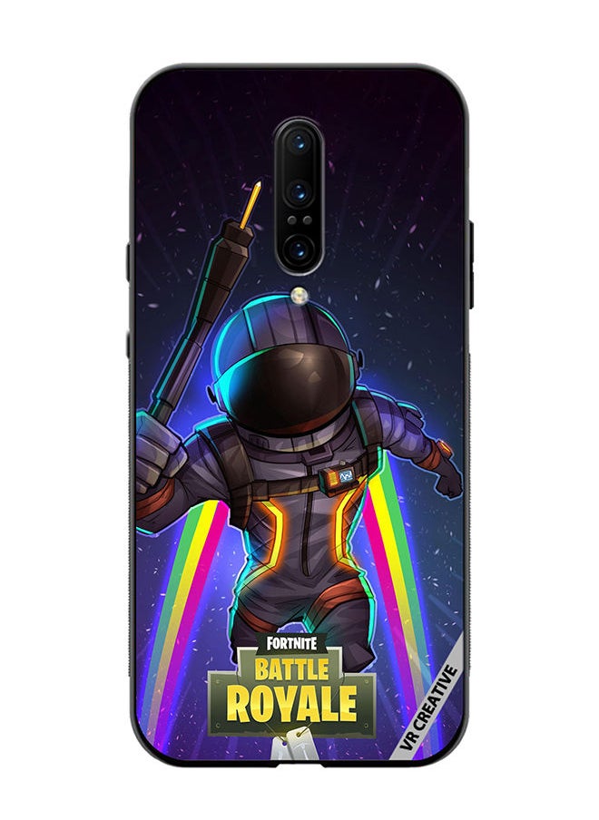 VR CREATIVE - Protective Case Cover For OnePlus 7 Pro Fortnite Space Bomber Design Multicolour - Image 1