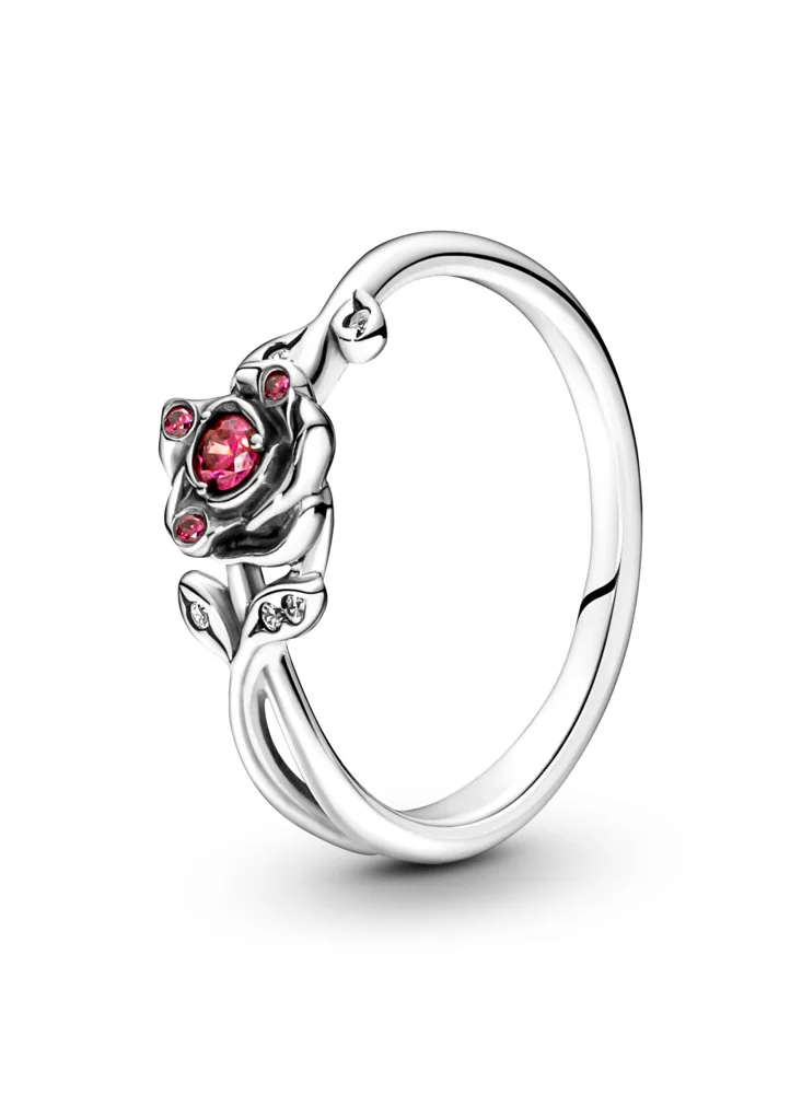 باندورا Disney Beauty and the Beast Rose Ring