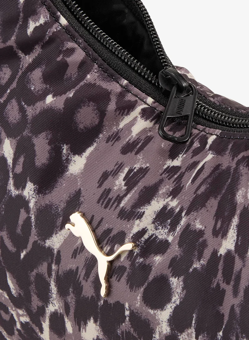 Puma PUMA Black-Leopard AOP Medium Pop Prism Bag for Women | Best Price UAE