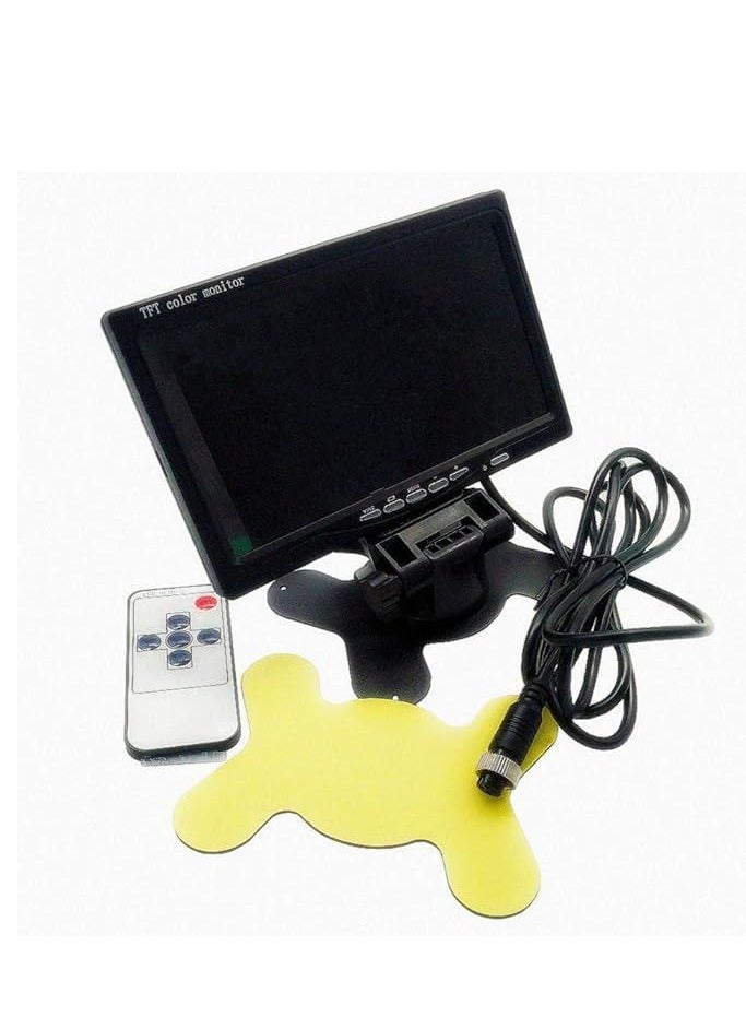 MDVR kit for Bus Truck Car Security - 960P 4CH SD Card Mobile DVR Video Recorder + 4x 720P Front Side Rear View Cameras + 7 TFT LCD Color Monitor + 4pcs Cables - Image 2