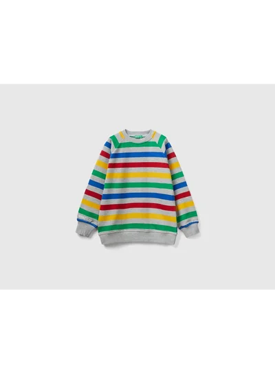 UNITED COLORS OF BENETTON Striped Sweatshirt