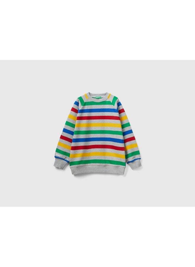 UNITED COLORS OF BENETTON Striped Sweatshirt  - Image 1