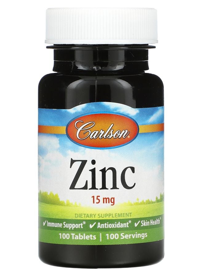 Carlson زنك 15 ملغ 100 قرص