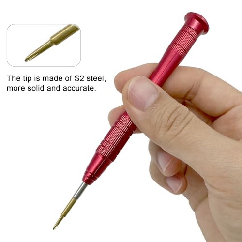 Kannony Wind Precision Screwdriver Phillips 1.2mm, Compatible with Small Electronics, Laptops, Tables, Glasses, Phone, Watch, Magnetic S2 Steel Tip, Free Spin Cap, Anti-slip Grip - Image 5