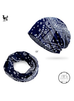 Cobalt Blue / Cashew Flower