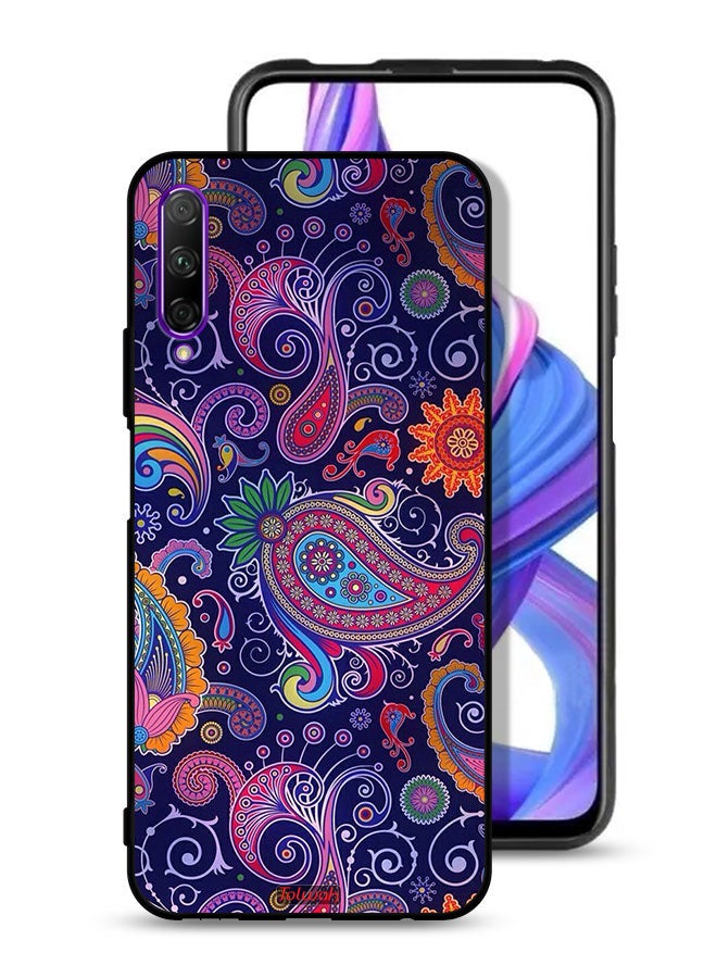 Tolwak Huawei Y9s Protective Case Cover Mandala Art Pattern - Image 1