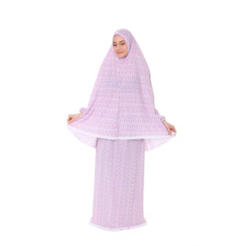 Islamic Dress for Women Prayer Clothes for Muslim Women 2 Pcs Set Maxi Skirt - Image 2