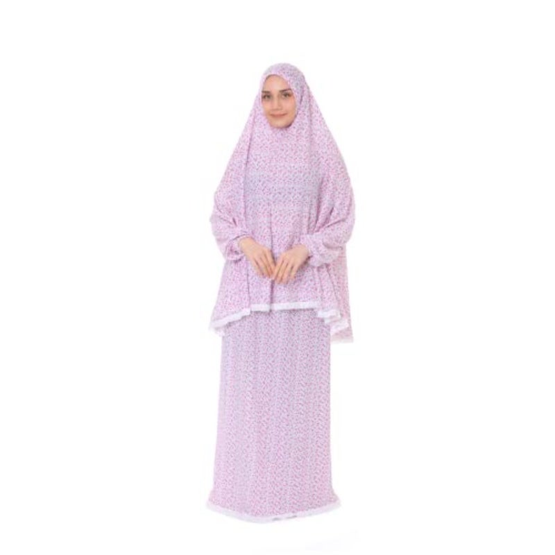 Islamic Dress for Women Prayer Clothes for Muslim Women 2 Pcs Set Maxi Skirt - Image 1