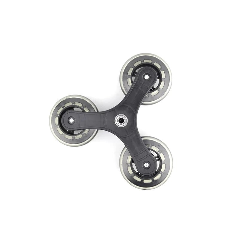 2PCS Shopping Cart Trolley Casters Luggage Suitcase Rollers Replacement Wheels Pulley Sliding Rollers Wheels Accessories(Black) - Image 3