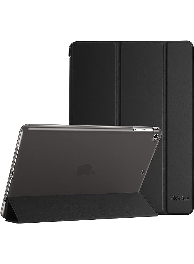Procases iPad 9.7 Inch Case iPad 6th 5th Generation Cases, iPad Air 2, iPad Air Case, Slim Soft TPU Cover Stand Smart Case for iPad 9.7 2018 2017 Model iPad Air 2 Air 1 -Black - Image 1