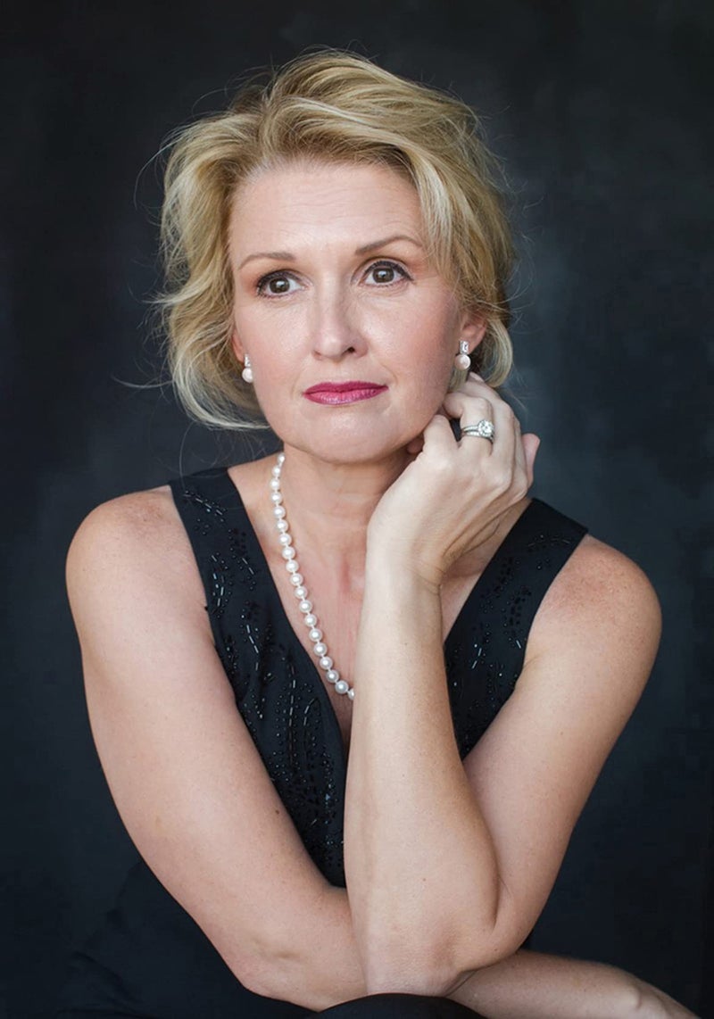 PEARLADA Silver Cubic Zirconia Halo Stud Earrings, Trendy Shell Pearl Earrings for Women, Emerald Cut Diamond Earrings, Dainty Wedding Jewelry - Image 5