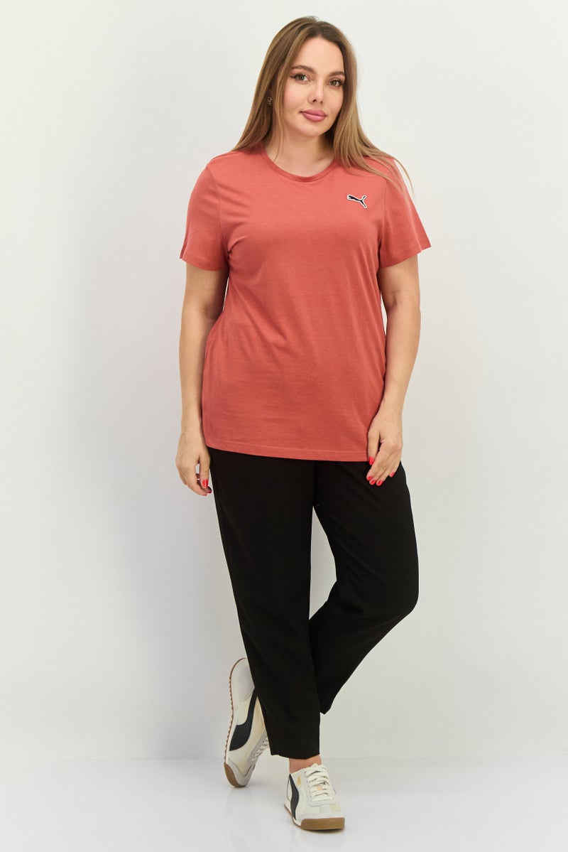 PUMA Women Sportswear Fit Short Sleeves Outdoor T-shirt, Crimson - Image 3