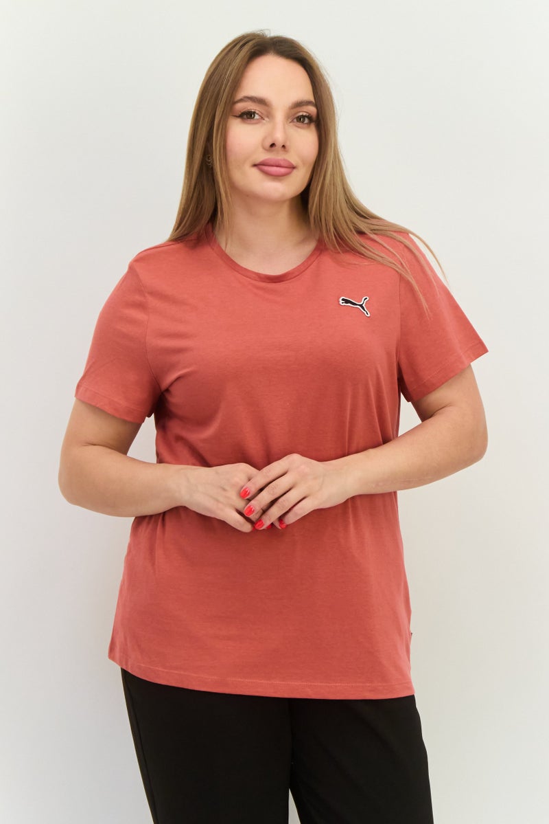 PUMA Women Sportswear Fit Short Sleeves Outdoor T-shirt, Crimson - Image 1