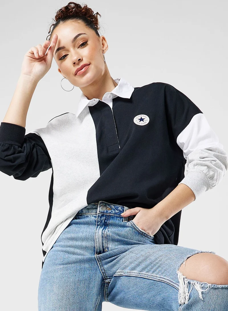 CONVERSE Retro Chuck Rugby Polo