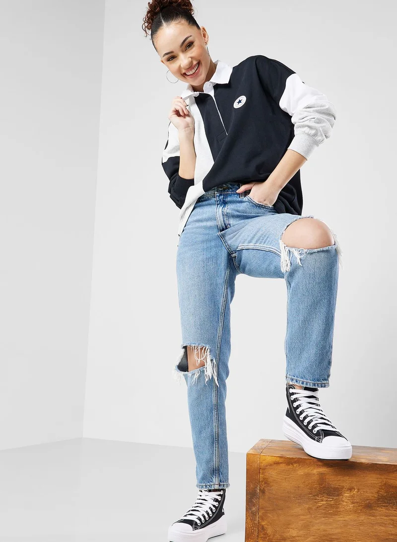 CONVERSE Retro Chuck Rugby Polo