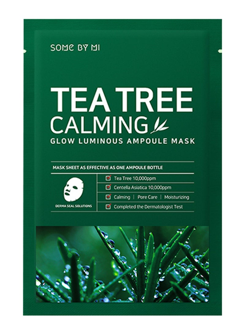 Tea Tree Calming Glow Luminous Ampoule Mask white