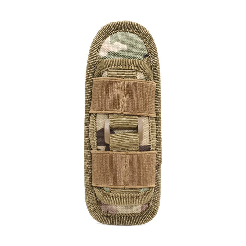 Outdoor Tactical 360 Degree Rotating Flashlight Sleeve Multifunctional Molle Accessory Flashlight Nylon Waist Bag - Image 5